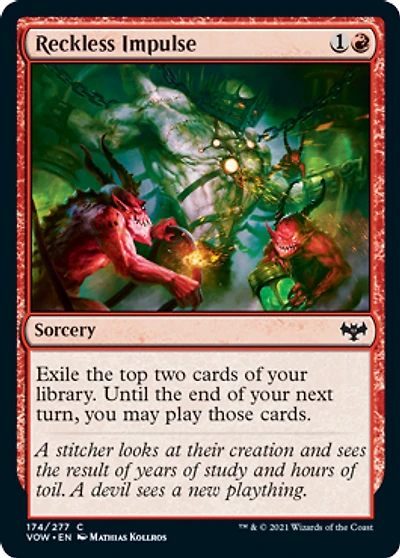 Reckless Impulse - Foil