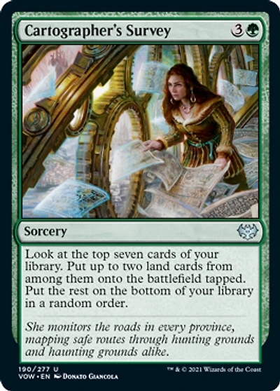 Cartographer's Survey - Foil