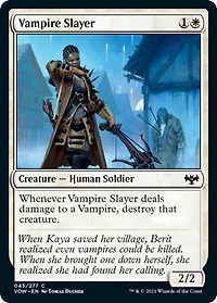 Vampire Slayer - Foil