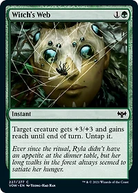 Witch's Web - Foil