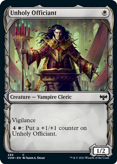 Unholy Officiant - Foil - Showcase