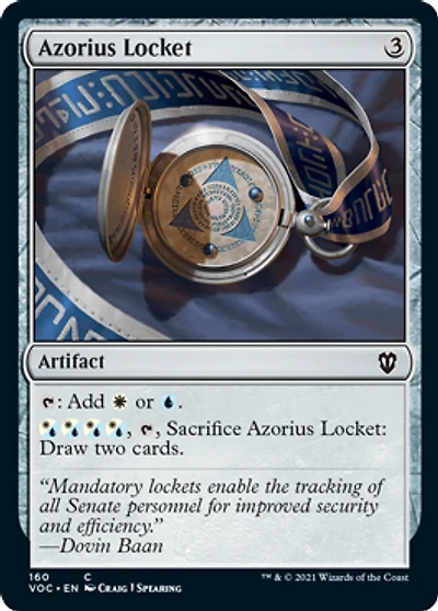 Azorius Locket