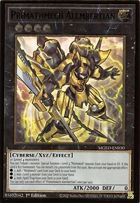 Primathmech Alembertian - MGED-EN030 - Premium Gold Rare - 1st Edition