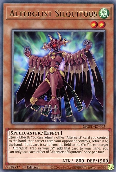 Altergeist Silquitous - MGED-EN092 - Rare - 1st Edition