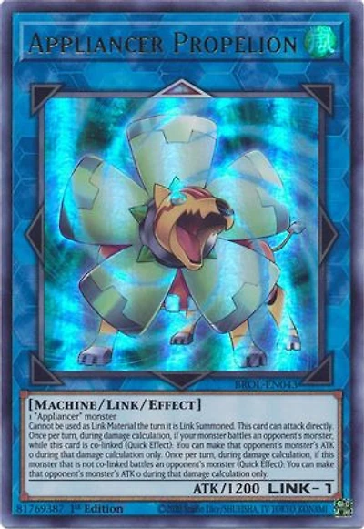 Appliancer Propelion - BROL-EN043 - Ultra Rare - 1st Edition