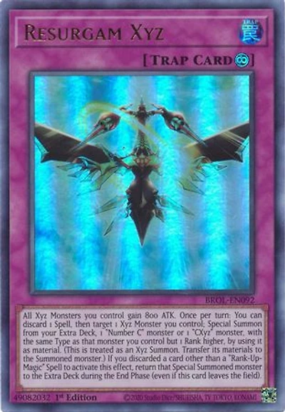 Resurgam Xyz - BROL-EN092 - Ultra Rare - 1st Edition