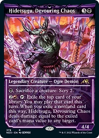 Hidetsugu, Devouring Chaos - Showcase