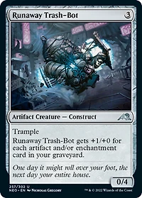 Runaway Trash-Bot - Foil