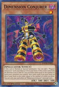 Dimension Conjurer - BACH-EN002 - Common - 1st Edition