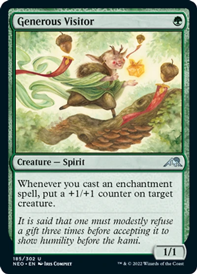 Generous Visitor - Foil