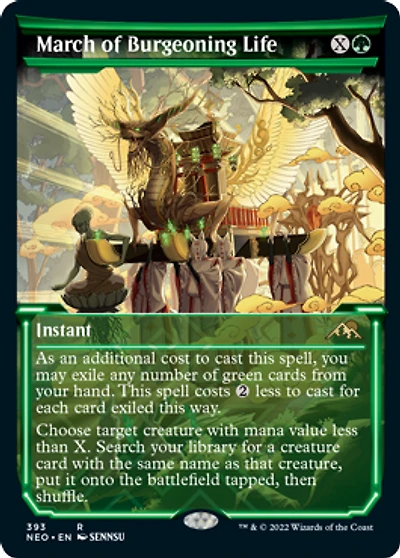 March of Burgeoning Life - Showcase
