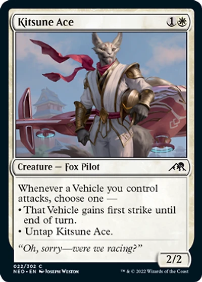 Kitsune Ace - Foil