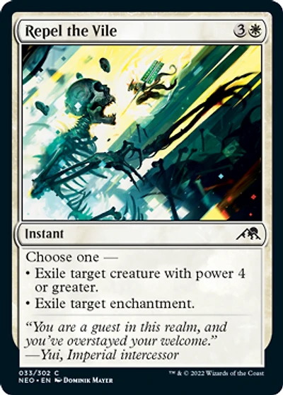 Repel the Vile - Foil