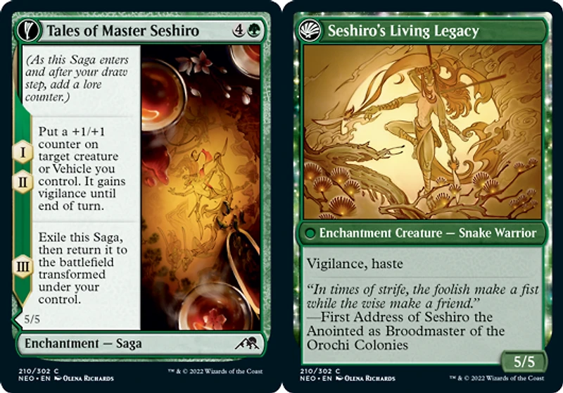 Tales of Master Seshiro // Seshiro's Living Legacy - Foil