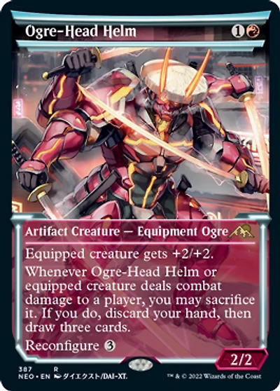 Ogre-Head Helm - Showcase