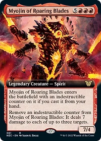 Myojin of Roaring Blades - Extended Art