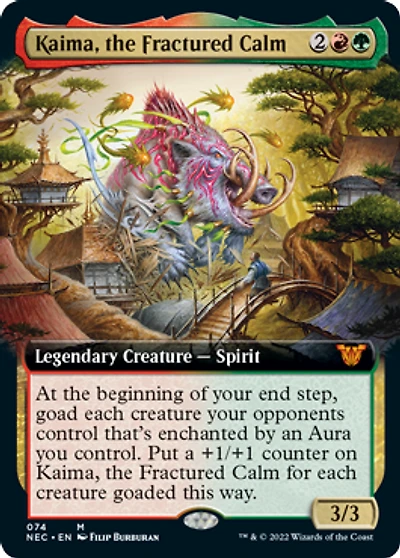 Kaima, the Fractured Calm - Extended Art