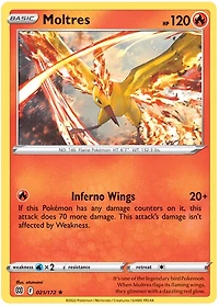Moltres - 021/172 - Holo Rare