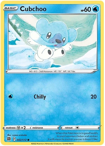Cubchoo - 042/172 - Common