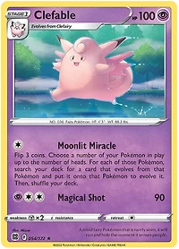 Clefable - 054/172 - Rare