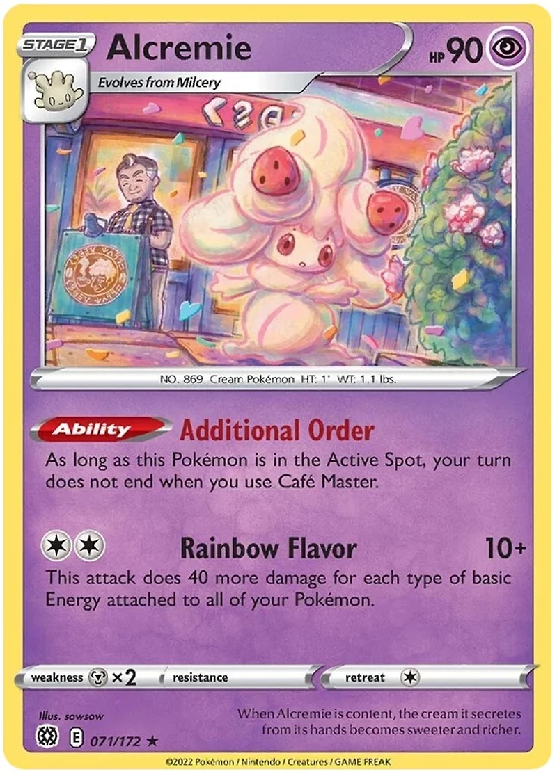Alcremie - 071/172 - Rare
