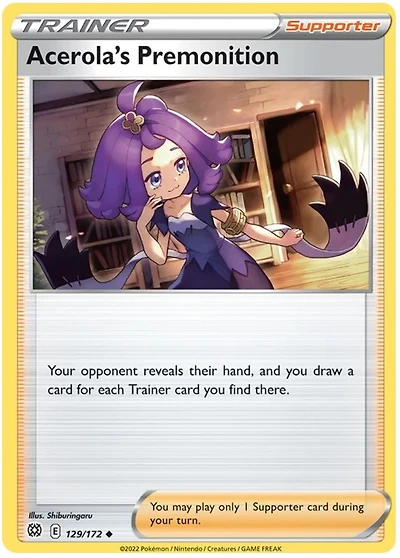 Acerola's Premonition - 129/172 - Uncommon
