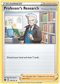 Professor's Research (Professor Rowan) - 147/172 - Holo Rare