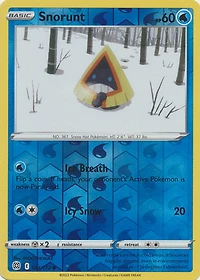 Snorunt - 034/172 - Common - Reverse Holo