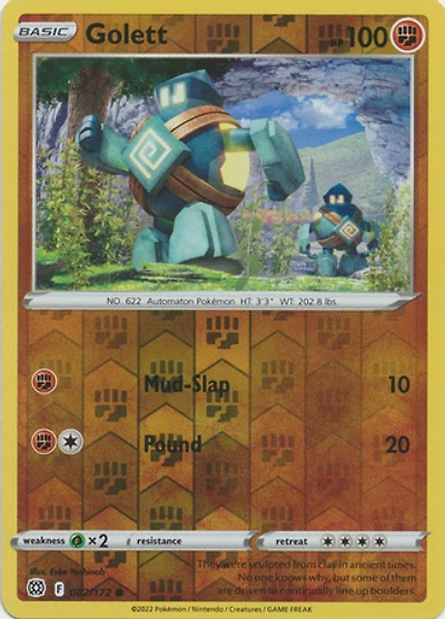 Golett - 082/172 - Common - Reverse Holo