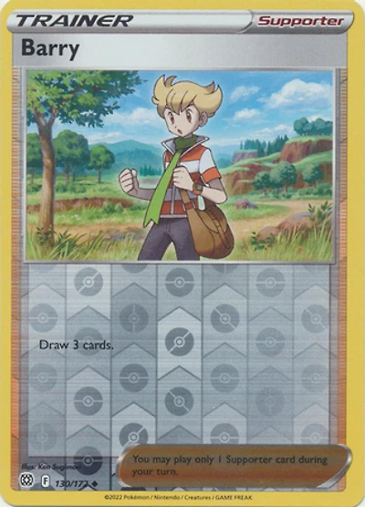 Barry - 130/172 - Uncommon - Reverse Holo