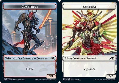 Construct Token (006) // Samurai Token - Foil