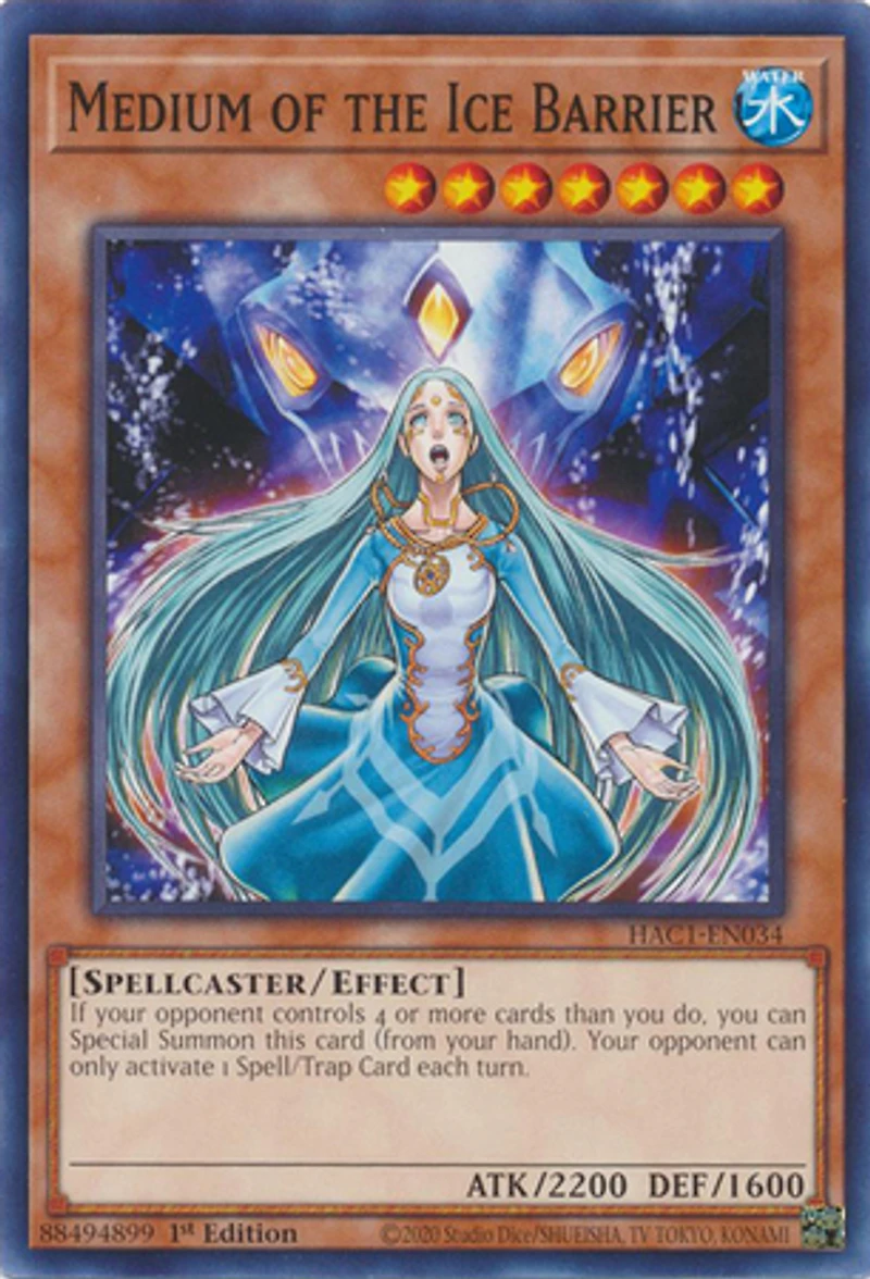Medium of the Ice Barrier - HAC1-EN034 - Common - 1st Edition