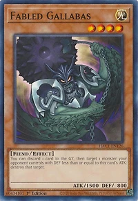 Fabled Gallabas - HAC1-EN126 - Common - 1st Edition