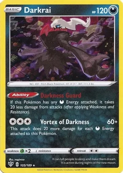 Darkrai - 105/189 - Cosmos Holo