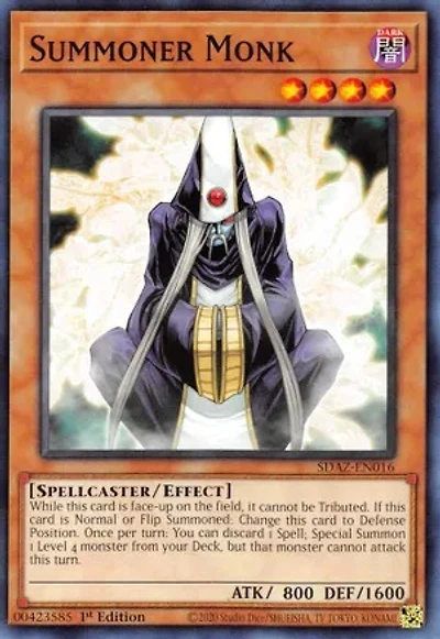 Summoner Monk - SDAZ-EN016 - Common - 1st Edition