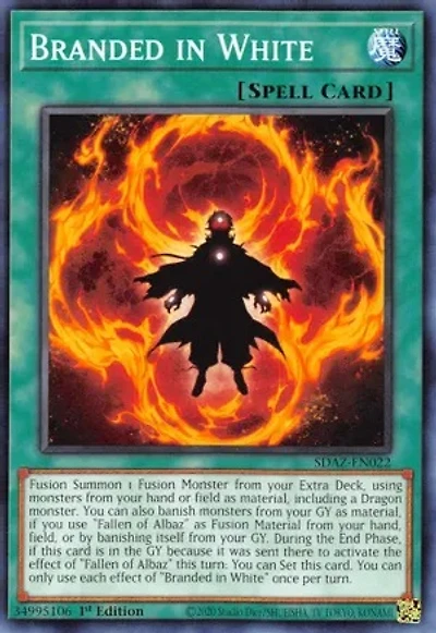 Branded in White - SDAZ-EN022 - Common - 1st Edition