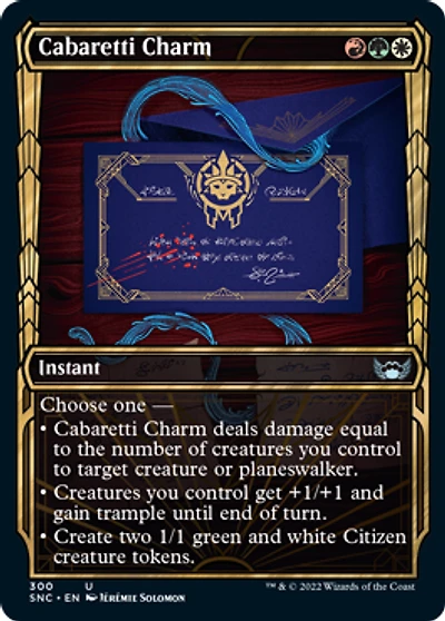 Cabaretti Charm - Foil - Showcase