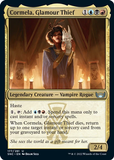 Cormela, Glamour Thief