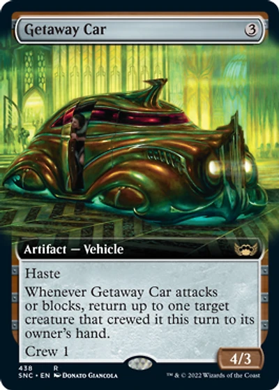 Getaway Car - Extended Art