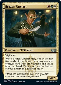 Brazen Upstart