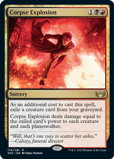 Corpse Explosion - Foil
