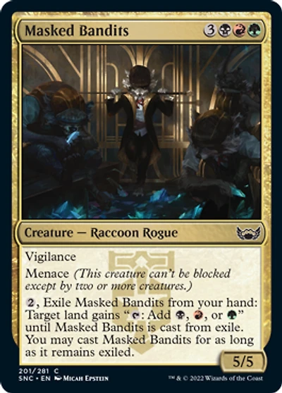 Masked Bandits - Foil