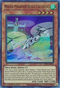 Mecha Phantom Beast Coltwing - GFP2-EN103 - Ultra Rare - 1st Edition