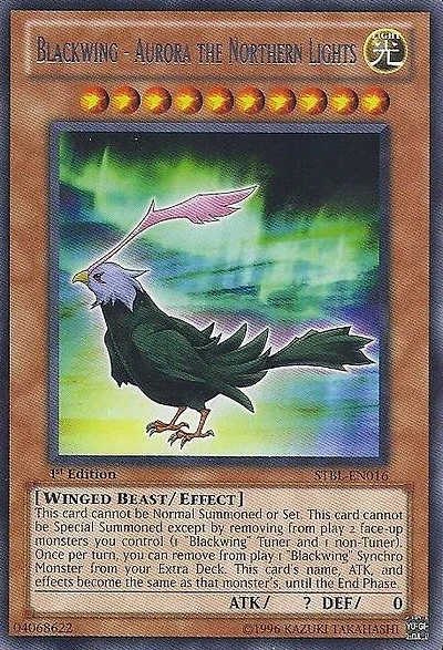 Blackwing - Aurora the Northern Lights - STBL-EN016 - Rare - 1st Edition