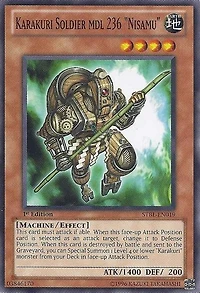 Karakuri Soldier mdl 236 "Nisamu" - STBL-EN019 - Common - 1st Edition