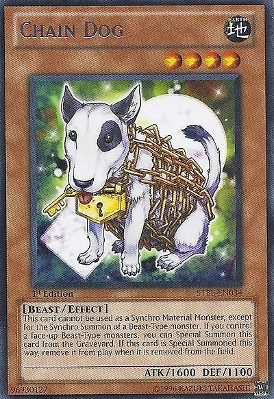 Chain Dog - STBL-EN034 - Rare - 1st Edition