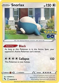 Snorlax - 055/078 - Holo Rare