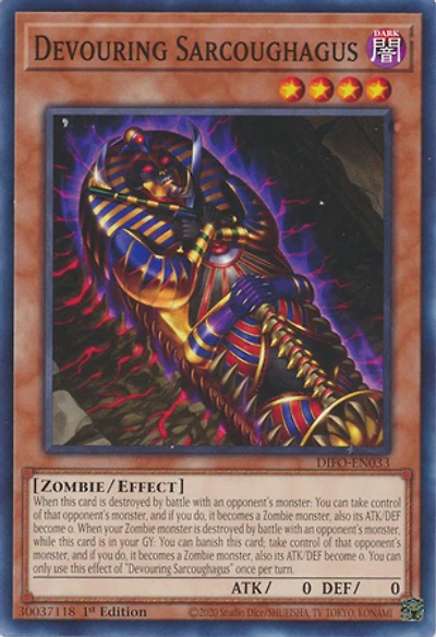 Devouring Sarcoughagus - DIFO-EN033 - Common - 1st Edition