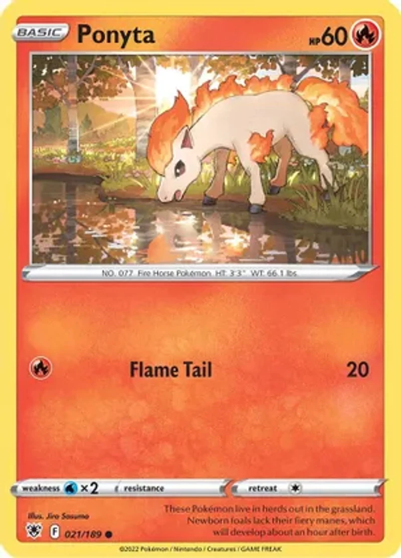Ponyta - 021/189 - Common