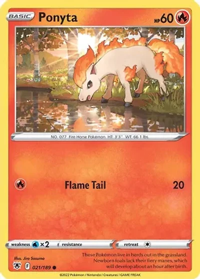 Ponyta - 021/189 - Common